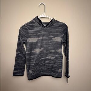 Jumping Beans Active Charcoal Tie-Dye Hoodie Size 8 NWT